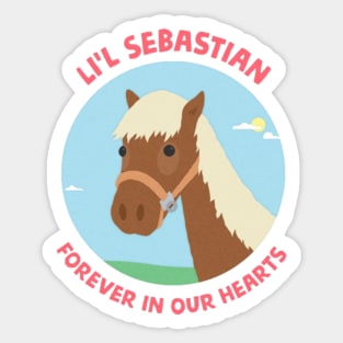 Little Sebastian-Parks And Rec Sticker